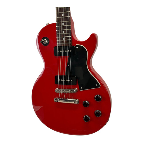 Vist Large View of Product Image Which is Used Gibson 2001 Les Paul Special LP Type Electric Guitar Red 6-String