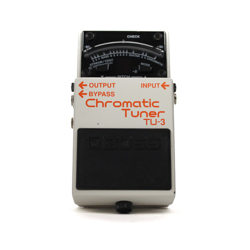 Vist Large View of Product Image Which is Used Boss TU-3 CHROMATIC TUNER Tuner Pedal