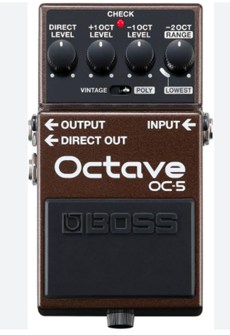 New POLYPHONIC OCTAVE PEDAL 41131-ROLOC-5 Vist Large View of Product Image Which is New POLYPHONIC OCTAVE PEDAL