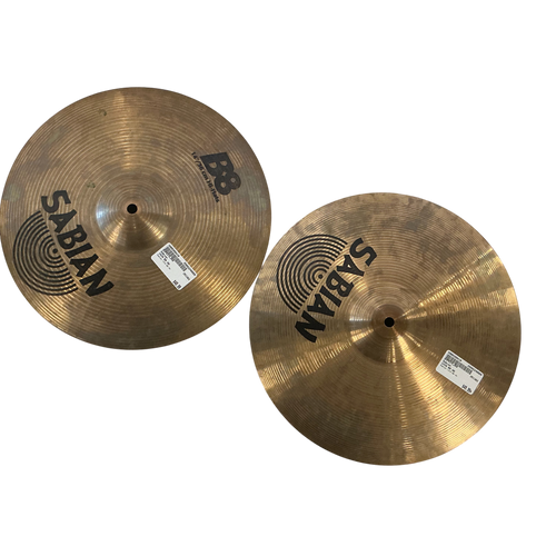 Vist Large View of Product Image Which is Used Sabian 14IN B8 HH Hi Hat Cymbals 14"