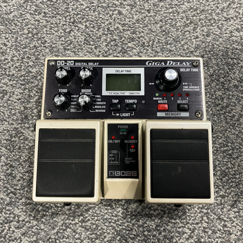 Vist Large View of Product Image Which is Used BOSS DD-20 GIGA DELAY Guitar Pedal