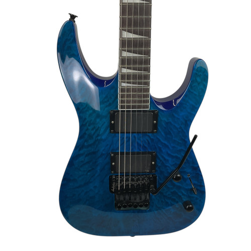 Vist Large View of Product Image Which is Used Jackson JS22 W/ EMGS Electric Guitar Blue 6-String