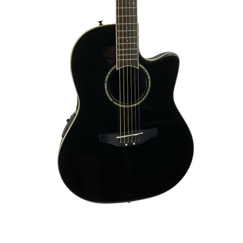 Vist Large View of Product Image Which is Used Ovation CELEBRITY CC24 Laminate Top Acoustic Guitar Black