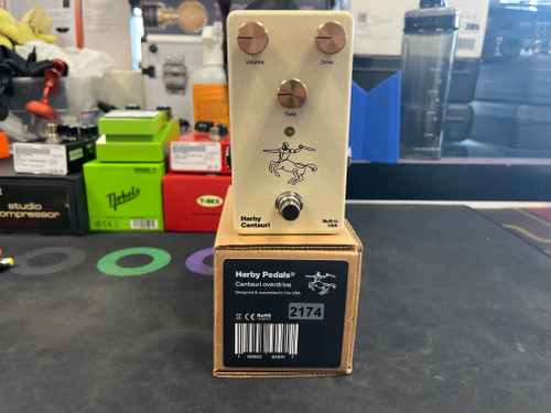 Vist Large View of Product Image Which is Used HARBY PEDALS CENTAURI Overdrive Pedal