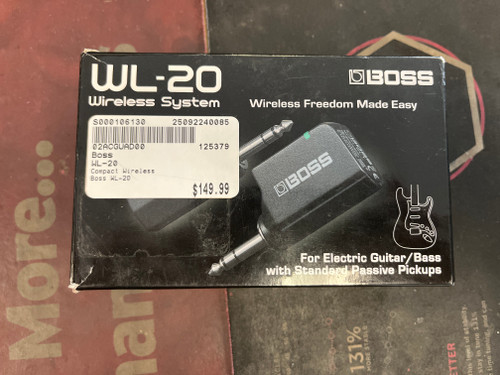 Vist Large View of Product Image Which is Used Boss WL-20 Compact Instrument Wireless