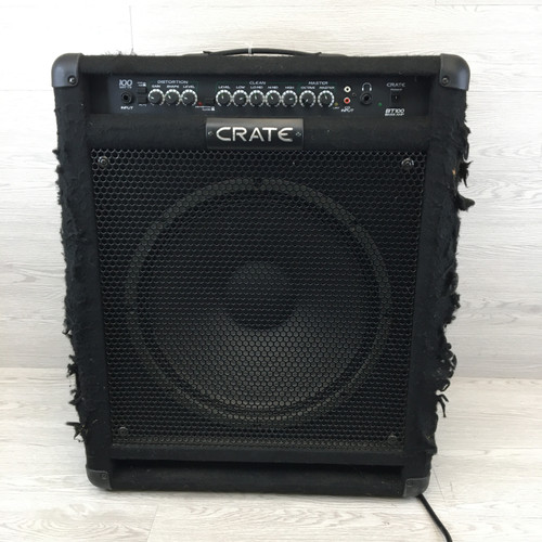Vist Large View of Product Image Which is Used Crate BT100 Bass Combo Amp 1x15 **HEAVY CARPET WEAR