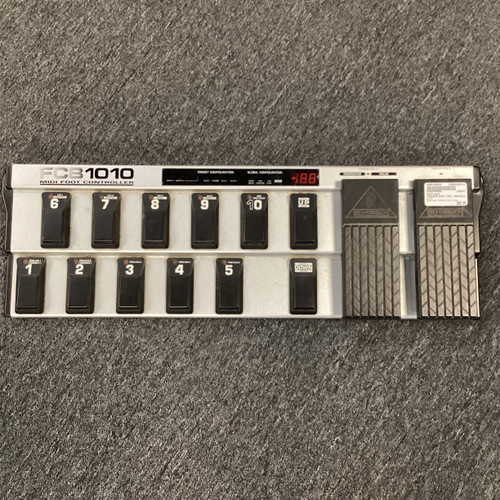 Vist Large View of Product Image Which is Used Behringer FCB1010 MIDI FOOT CONTROLLER Controller Pedal
