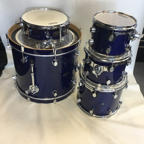 Vist Large View of Product Image Which is Used PDP LX SERIES 5PC KIT Drum Shell Kit Blue