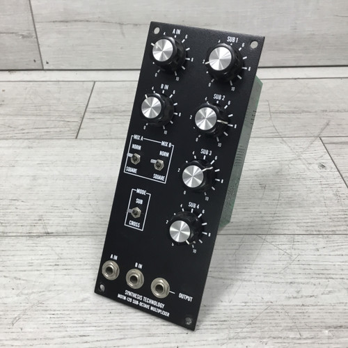 Vist Large View of Product Image Which is Used Synthesis Tech MOTM-120 Sub Octave Multiplexer Modular Synthesizer Rackmount
