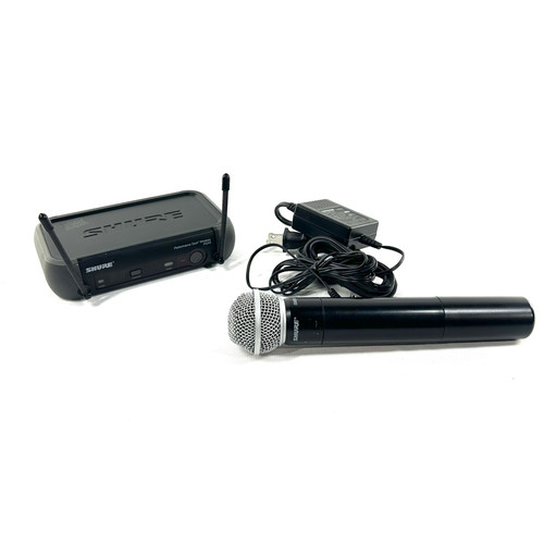 Used Shure PGX4 with SM58 Wireless Microphone Vist Large View of Product Image Which is Used Shure PGX4 with SM58 Wireless Microphone