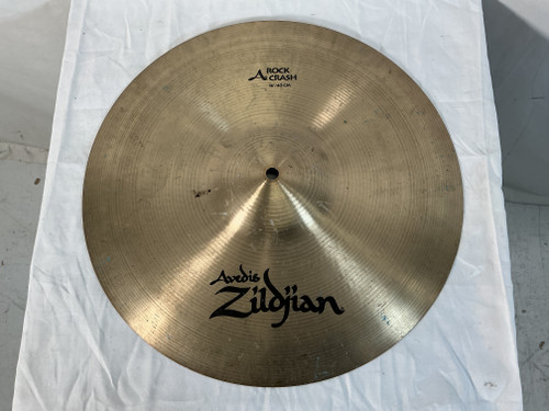 Vist Large View of Product Image Which is Used Zildjian 16 IN A ROCK CRASH Crash Cymbal 16"