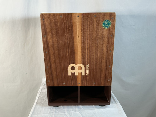 Vist Large View of Product Image Which is Used Meinl JUMBO SUB CAJON WALNUT Cajon