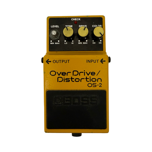 Vist Large View of Product Image Which is Used Boss OS-2 OVERDRIVE/DISTORTION Guitar Effect