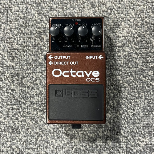 Vist Large View of Product Image Which is Used BOSS OC-5 OCTAVE Guitar Pedal