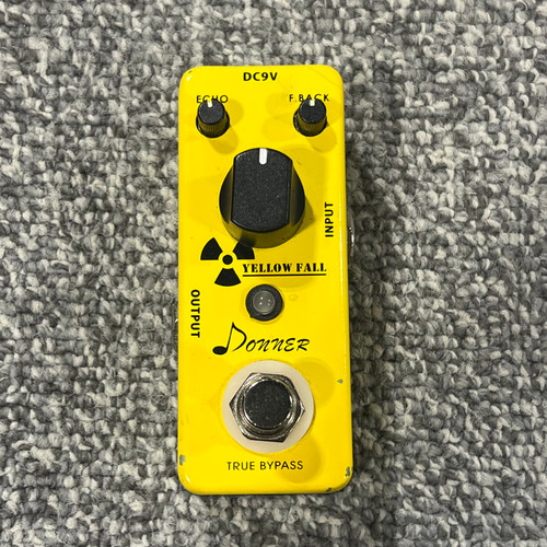 Vist Large View of Product Image Which is Used DONNER YELLOW FALL Guitar Delay Pedal