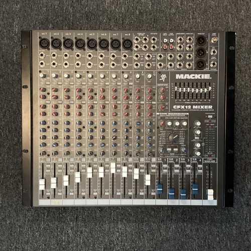 Vist Large View of Product Image Which is Used Mackie CFX12 Mixing Console
