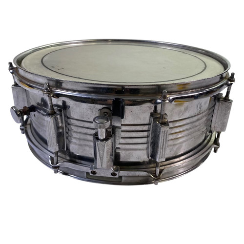 Vist Large View of Product Image Which is Used  Brandless 5" X 14" Metal Snare Drum