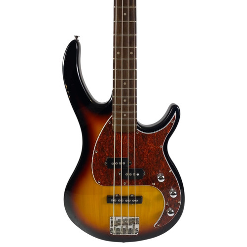Vist Large View of Product Image Which is Used Peavey MILESTONE BASS SUNBURST
