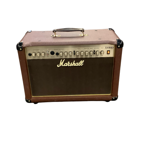 Vist Large View of Product Image Which is Used Marshall AS50D Solid State Guitar Amp 1 x 12