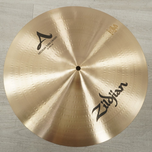 Vist Large View of Product Image Which is Used Zildjian 16" A Medium Thin Crash Cymbal