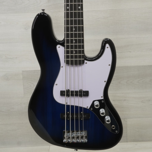 Vist Large View of Product Image Which is Used Bass Guitar Blue 5-String