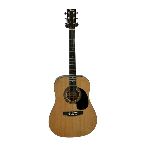 Vist Large View of Product Image Which is Used Johnson JG-620N Laminate Top Acoustic Guitar Natural