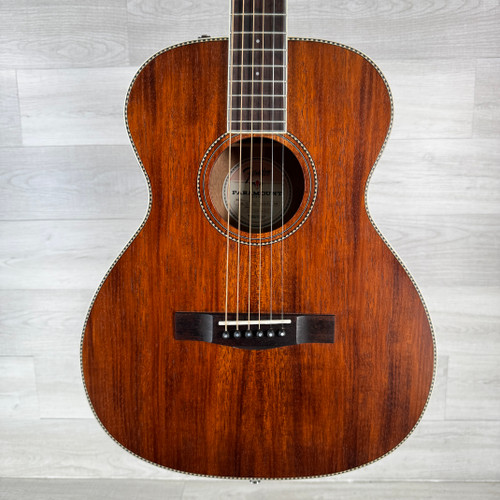 Vist Large View of Product Image Which is Used Fender Paramount PM-TE Acoustic-electric Guitar - Natural - Case Included