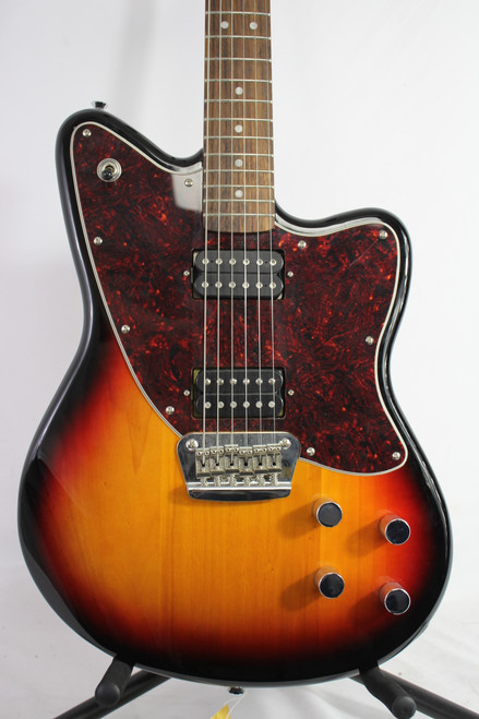 Vist Large View of Product Image Which is Used Squier TORONADO Offset Double Cutaway Electric Guitar Sunburst 6-String