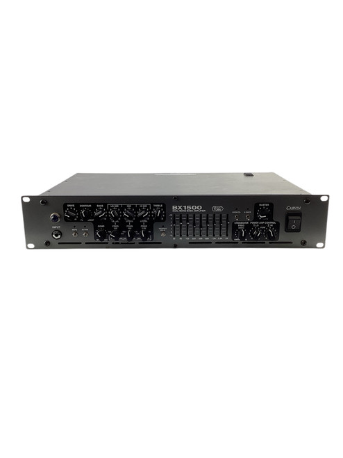 Vist Large View of Product Image Which is Used Carvin BX1500 Bass Amp Head -Rackmount