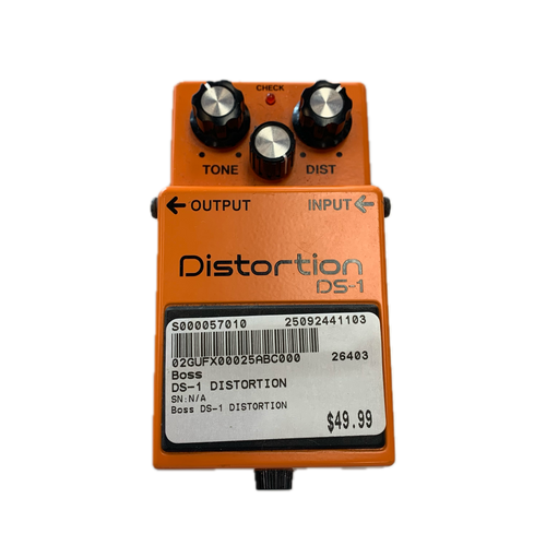 Vist Large View of Product Image Which is Used Boss DS-1 Distortion Pedal