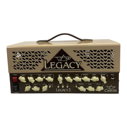 Vist Large View of Product Image Which is Used Carvin Steve Vai Legacy 3 W/ftsw Tube Guitar Amplifier Head