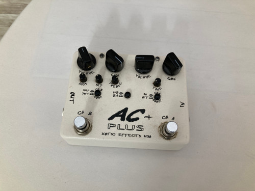 Vist Large View of Product Image Which is Used Xotic AC PLUS Distortion Pedal