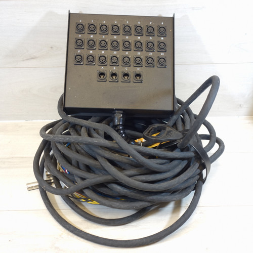 Used Live Wire 24X4 CHANNEL 100FT SNAKE Snake 41108-S000063094 Vist Large View of Product Image Which is Used Live Wire 24X4 CHANNEL 100FT SNAKE Snake