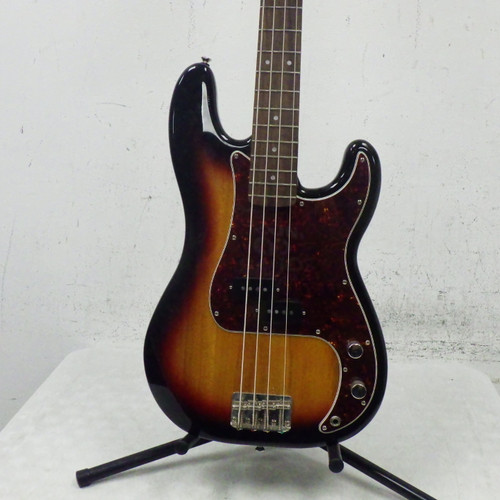 Vist Large View of Product Image Which is Used Squier Classic Vibe P Bass Sunburst 4-String