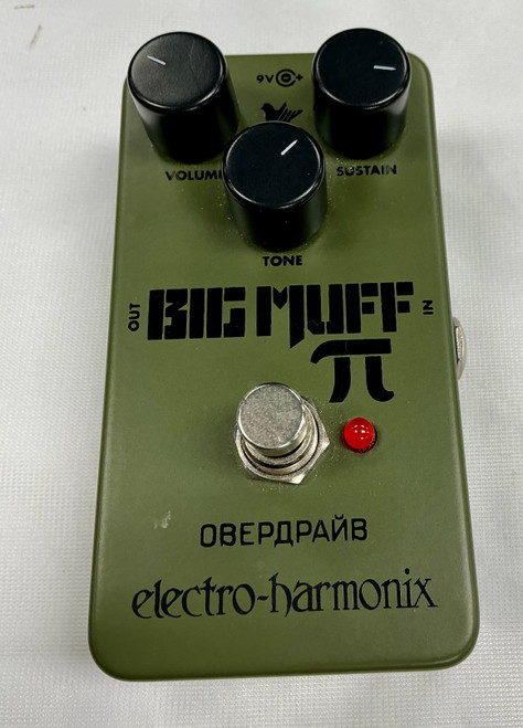 Used Electro Harmonix BIG MUFF Pi Fuzz Pedal 41131-S000011049 Vist Large View of Product Image Which is Used Electro Harmonix BIG MUFF Pi Fuzz Pedal