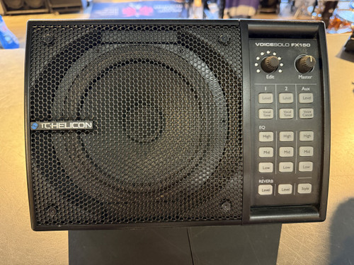 Vist Large View of Product Image Which is Used TC Helicon VOICESOLO FX150 150W W/BAG Portable PA System Speaker