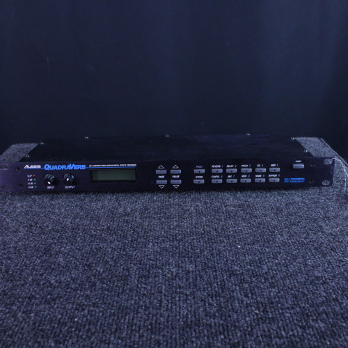 Vist Large View of Product Image Which is Used Alesis QUADRAVERB 20K EFFECTS UNIT W/P/BOX Multi Effects