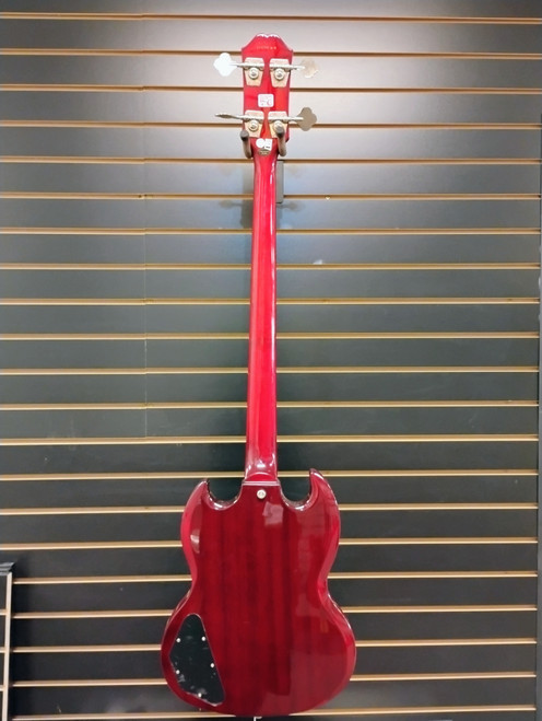 Used Epiphone EB-3 Bass Guitar Red 4-String 41116-S000050036 Vist Large View of Product Image Which is Used Epiphone EB-3 Bass Guitar Red 4-String