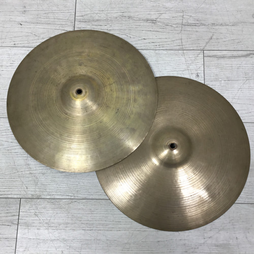 Vist Large View of Product Image Which is Used Zildjian New Beat 14" 50's Vintage Hi Hat Cymbals