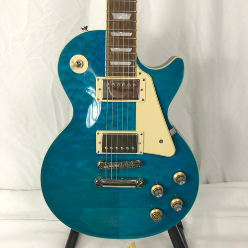 Vist Large View of Product Image Which is Used Epiphone LES PAUL STANDARD Electric Guitar Blue 6-String