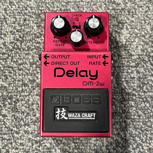 Vist Large View of Product Image Which is Used BOSS DM-2W WAZA CRAFT DELAY Guitar Pedal