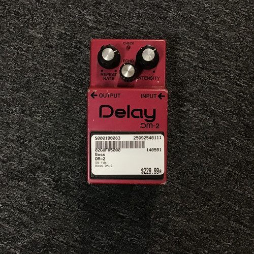 Vist Large View of Product Image Which is Used Boss DM-2 Delay Pedal