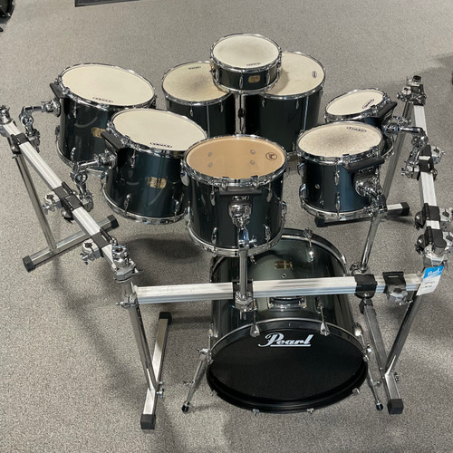Vist Large View of Product Image Which is Used PEARL EXPORT 9 PC Drum Set