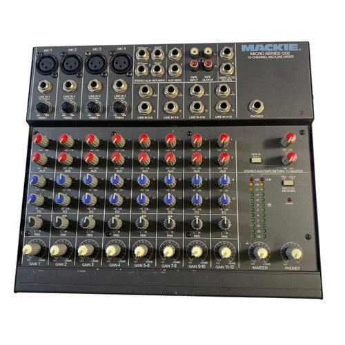 Vist Large View of Product Image Which is Used Mackie MICRO SERIES 1202 Mixing Console