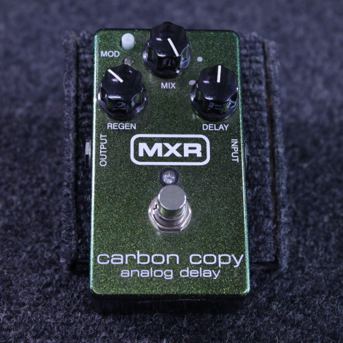 Vist Large View of Product Image Which is Used MXR CARBON COPY ANALOG DELAY PEDAL Delay Pedal