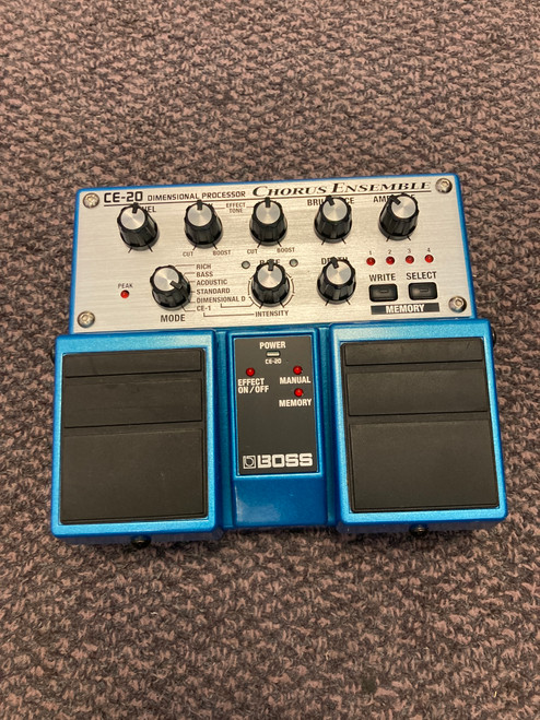 Vist Large View of Product Image Which is Used Boss CE-20 Vintage Chorus Pedal