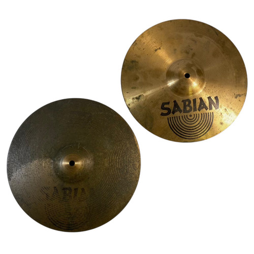 Vist Large View of Product Image Which is Used Sabian B8 14" Hi Hat Cymbals