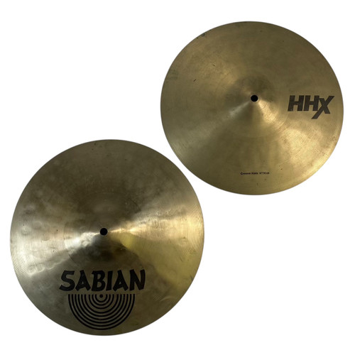 Vist Large View of Product Image Which is Used Sabian 14" HHX GROOVE Hi Hat Cymbals