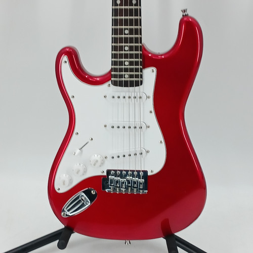 Vist Large View of Product Image Which is Used SX VTG SERIES Vintage S Type Electric Guitar Red 6-String