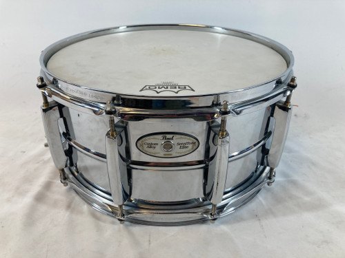 Vist Large View of Product Image Which is Used Pearl Sensitone Elite Snare Drum 14"